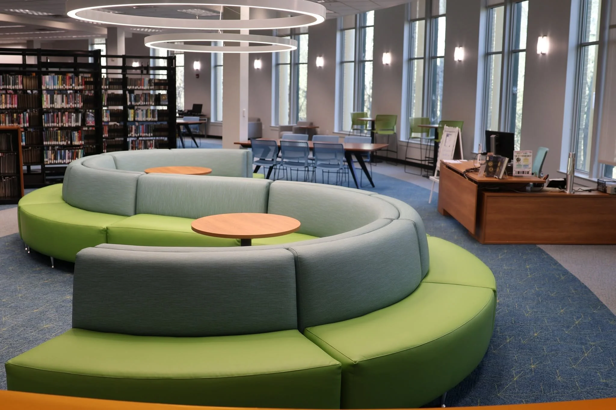 Inside Fairview Public Library